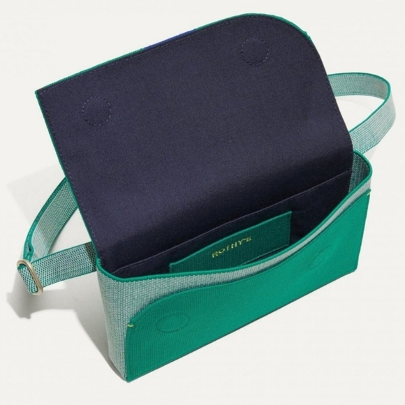 NWT Rothy's | The Belt Bag Sea Crossbody Purse - Picture 2 of 9